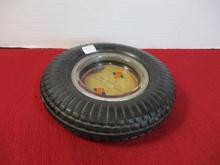 T-K Auto Supply Milwaukee, WI Seiberling Tires Advertising Ashtray