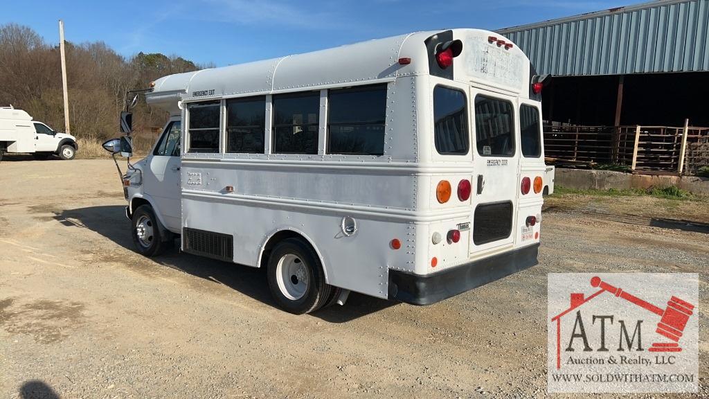 1995 GMC Cutaway Vandura 3500 School Bus