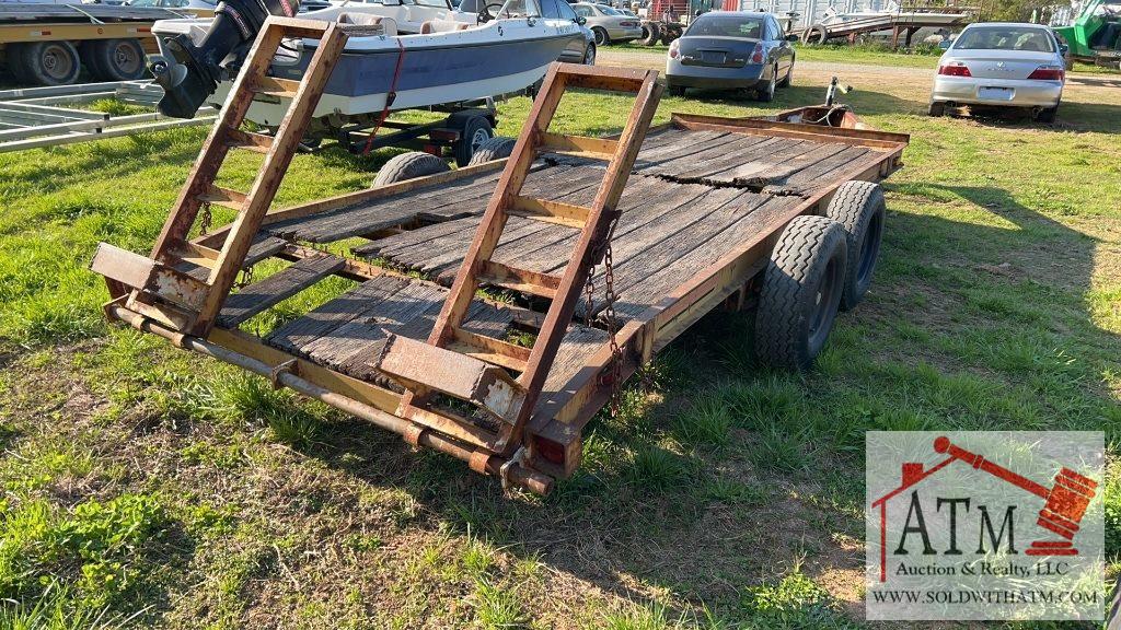 1987 Hudson 22' Equipment Trailer