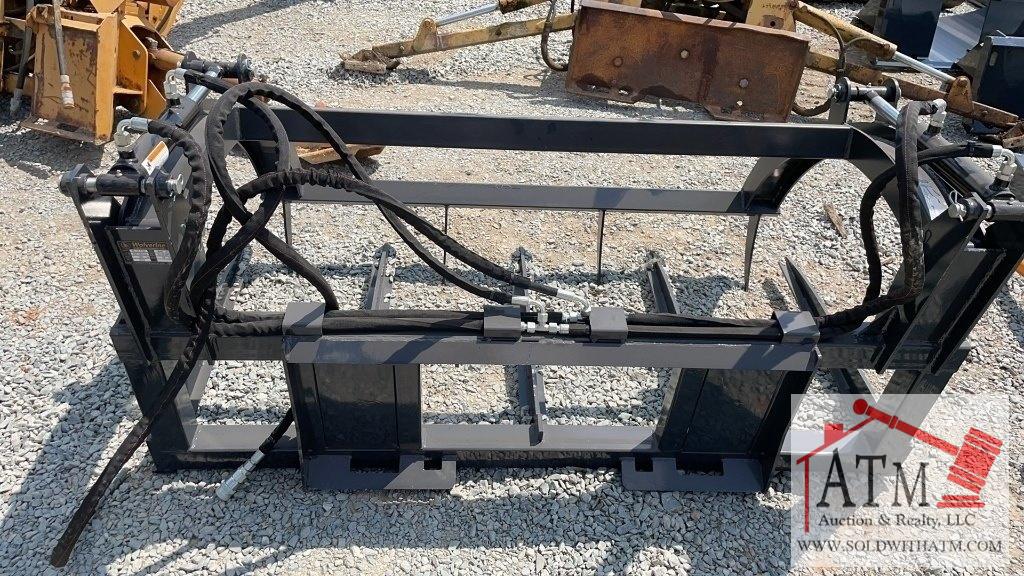 NEW Wolverine Bale Grapple - Skidsteer Attachment