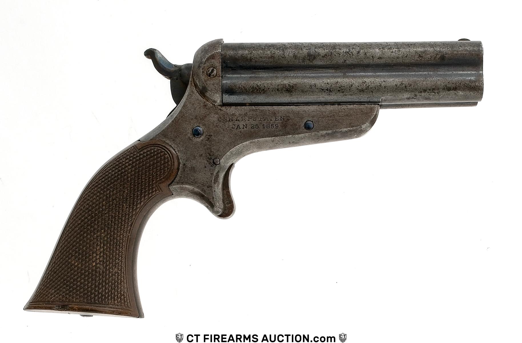 Sharps & Hankins 3rd Model Pepperbox .32 Pistol