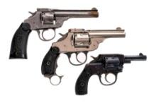 Iver Johnson C&R Revolver Lot 3Pcs