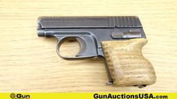 WAFFENFABRIK MAUSER OBERNDORF WTP 6.35 Pistol. Good Condition. 2.25" Barrel. Shiny Bore, Tight Actio