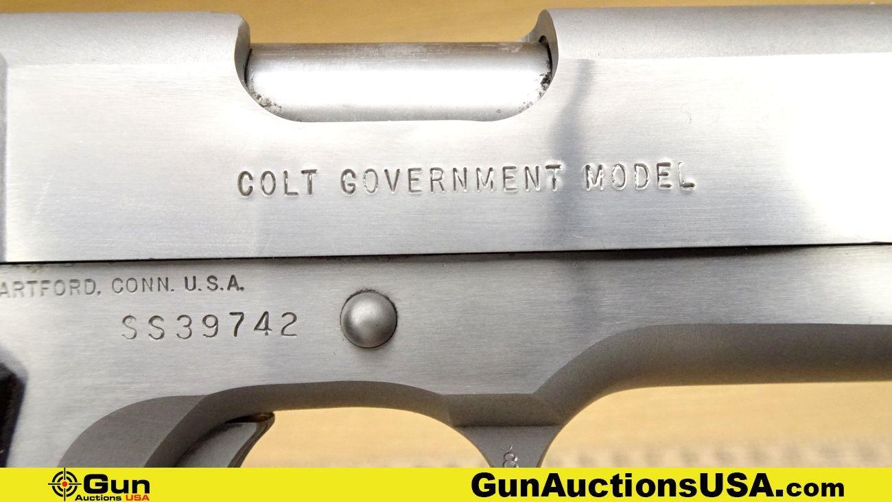 COLT 1911 GOVERNMENT MK IV SERIES 80 .45 AUTO Pistol. Very Good. 5" Barrel. Shiny Bore, Tight Action