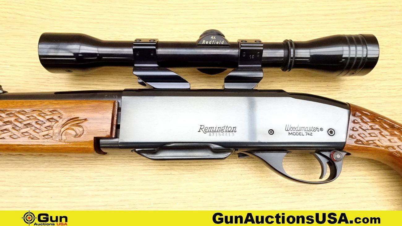 REMINGTON WOODSMASTER 742 30-06SPRG Rifle. Excellent. 22" Barrel. Shiny Bore, Tight Action Semi Auto