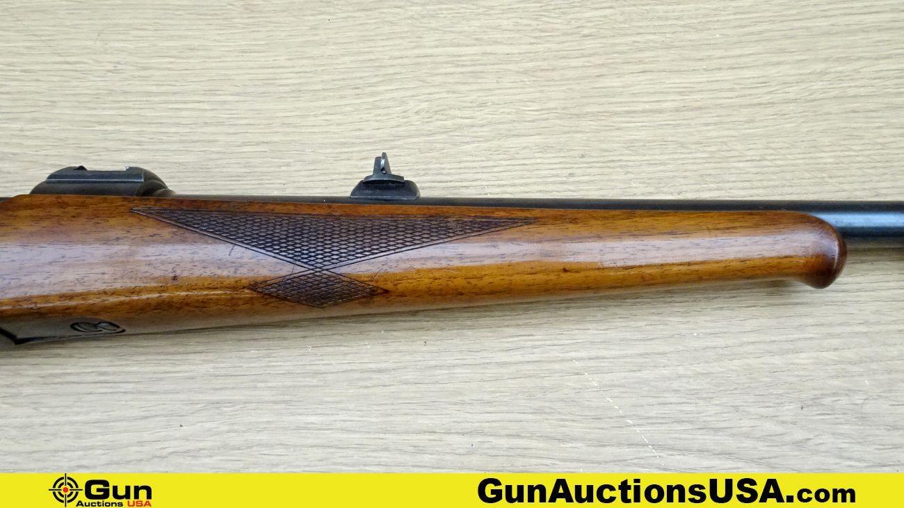 WAFFEN-HONOLD ULM 8MM MAUSER HUNTER Rifle. Good Condition. 22.5" Barrel. Shiny Bore, Tight Action Bo