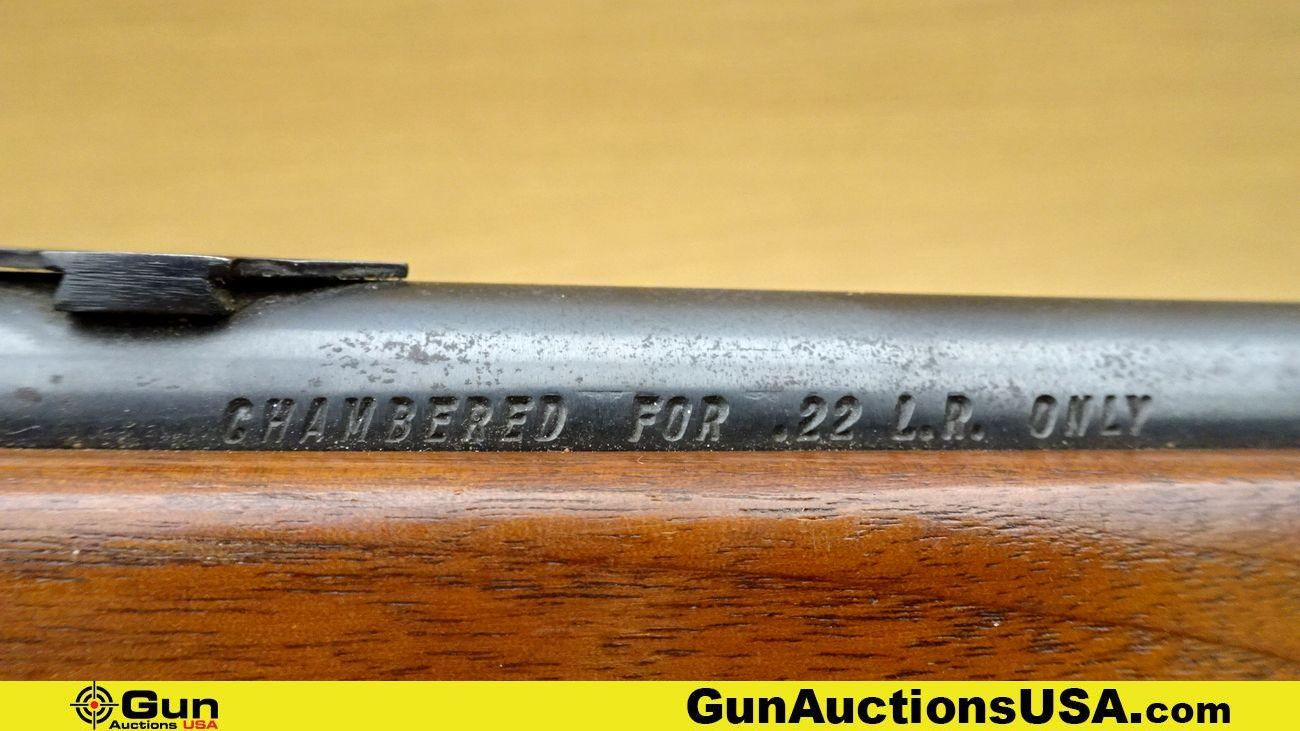 SEARS, ROEBUCK & CO. J.C. HIGGINS MODEL 30 .22 LR Rifle. Very Good. 24" Barrel. Shiny Bore, Tight Ac