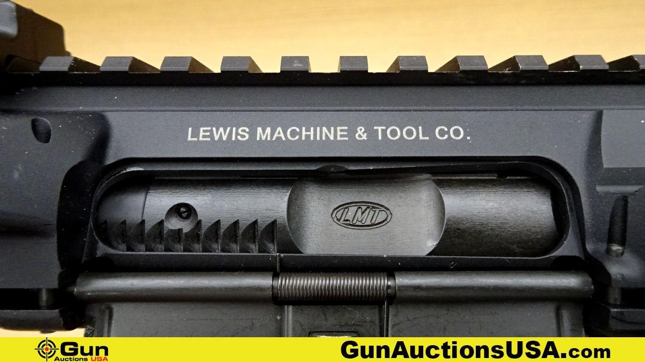 Lewis Machine & Tool Co. 5.56/.223 Upper Barreled Receiver. Excellent. 14.5" Barrel. Semi Auto Featu