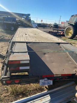 2013 Top Hat T/A Gooseneck Equipment Trailer