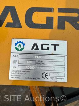 2023 AGT PD680-PZ Skid Steer Post Driver