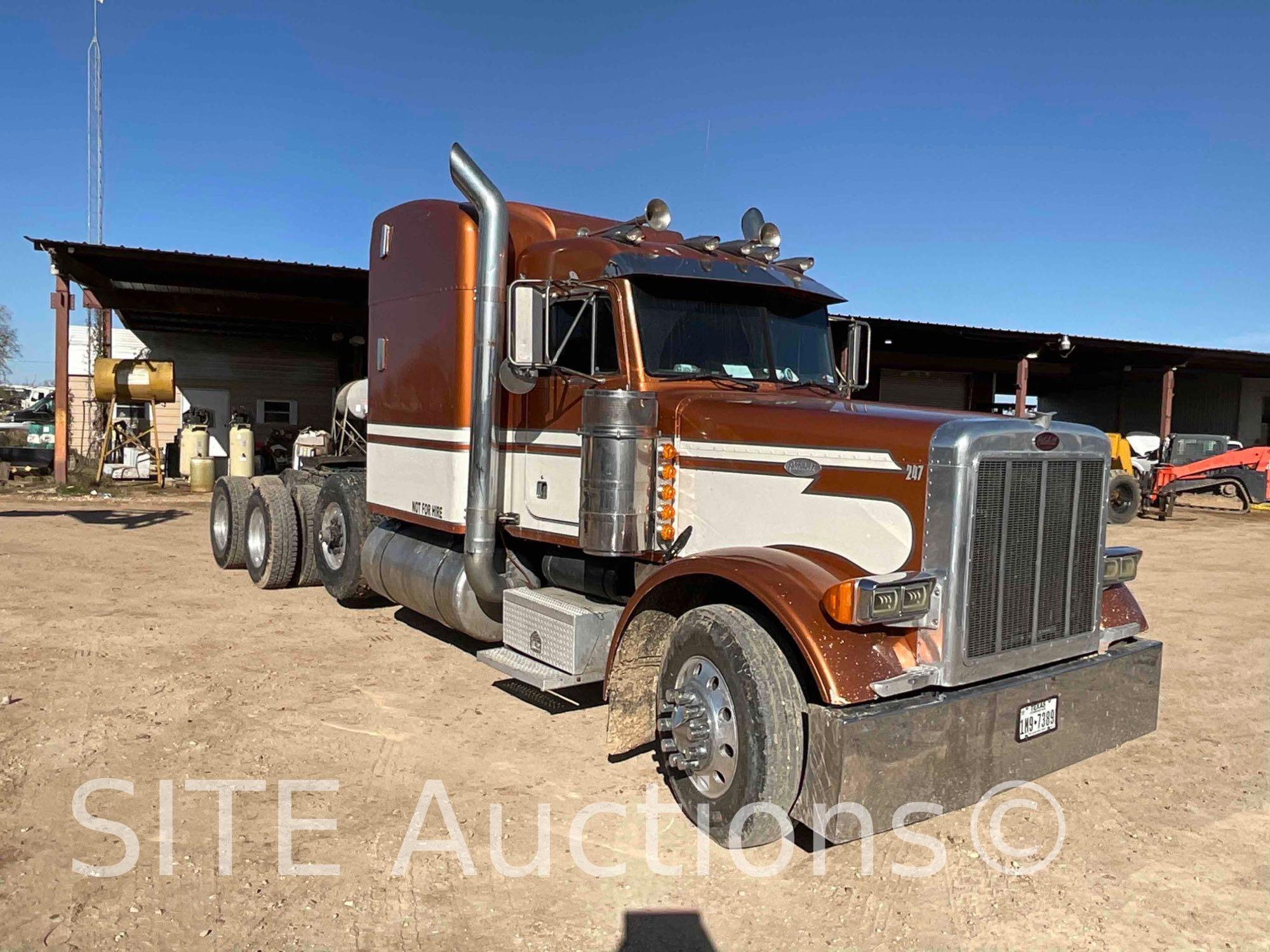 1998 Peterbilt 379 Tri/A Sleeper Truck Tractor