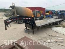 Gooseneck T/A Flatbed Trailer w/ Ramps