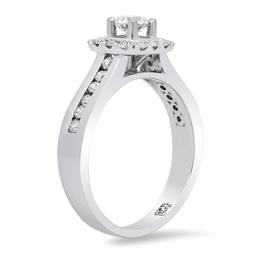 14K White Gold Setting with 0.70tcw Diamond Ladies Ring