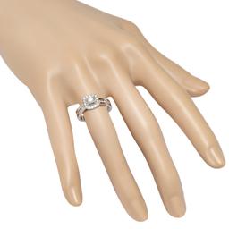 14K White Gold Setting with 0.70tcw Diamond Ladies Ring