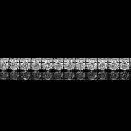 14k White Gold 4.31ct Diamond Bracelet