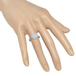 14K White Gold Setting with 1.00ct Diamond Ladies Ring