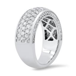 14K White Gold Setting with 1.52ct Diamond Ladies Band