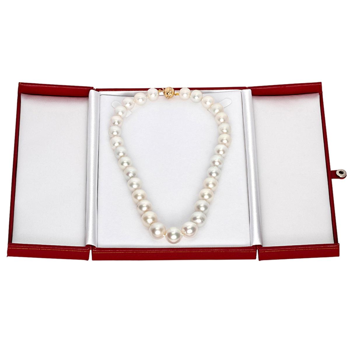 12-15.5mm Natural South Sea Pearl Necklace