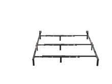 Mainstays 7" Adjustable Bed Frame, Black Steel, Sizes Adjust Twin - King