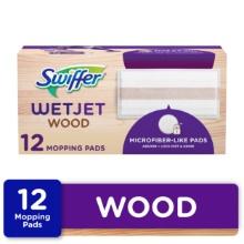 Swiffer WetJet 5.4 in. Wet Microfiber Mop Refill Pad 12 Pk