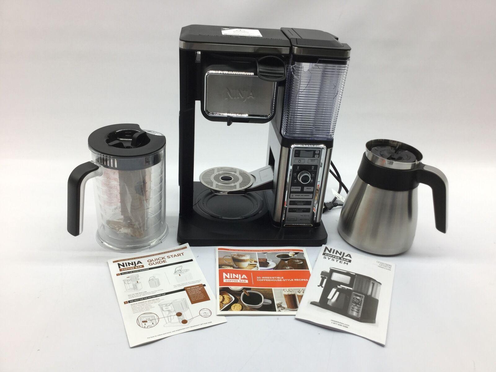 Ninja Coffee Bar Auto-iQ Programmable Coffee Maker Stainless Carafe (CF097) - $144.95 MSRP