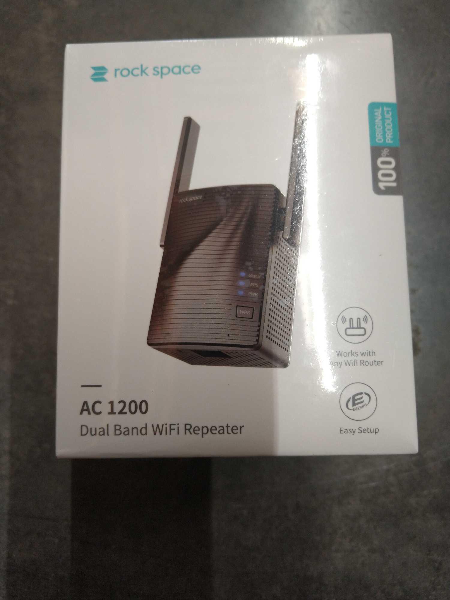 rockspace 1200Mbps WiFi Repeater (AC1200)-WiFi Range Extender, $37.99 MSRP