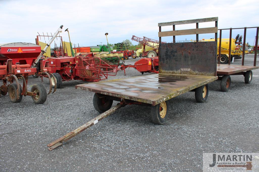 8'x 14' Metal wagon