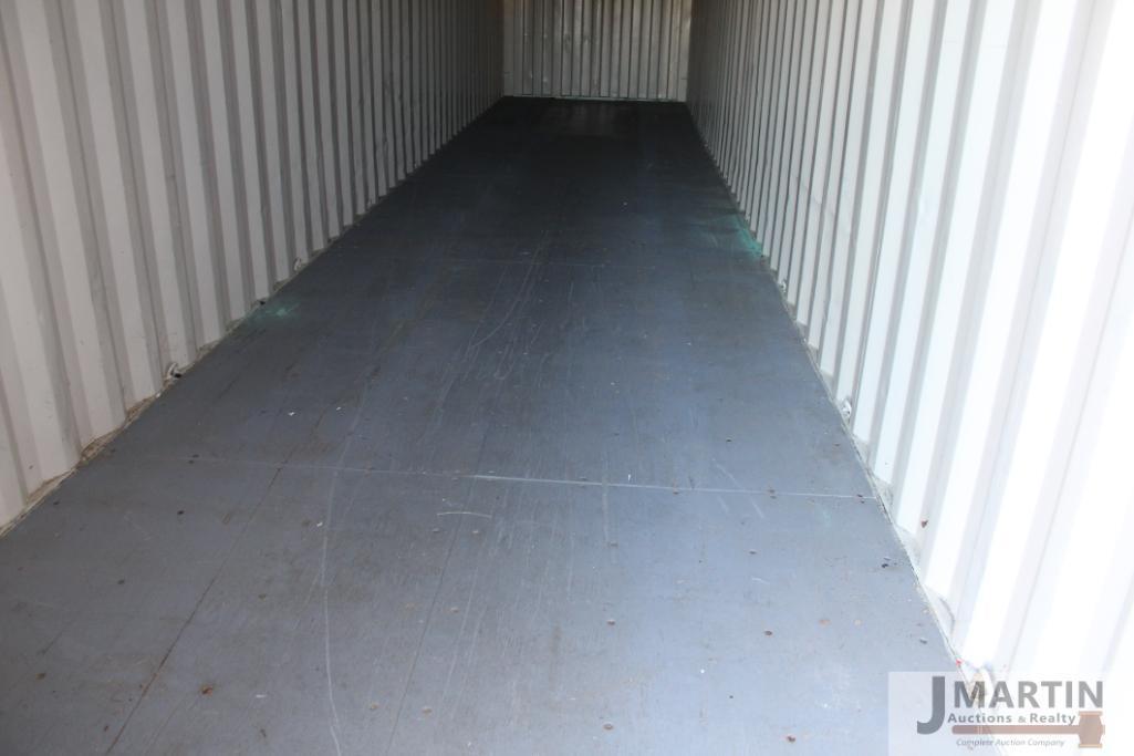 Used 40' storage container