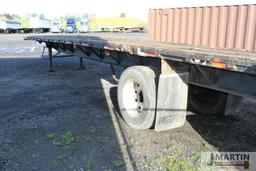 1990 Fontain 48' flatbed trailer