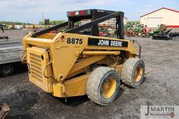 JD 8875 skid loader