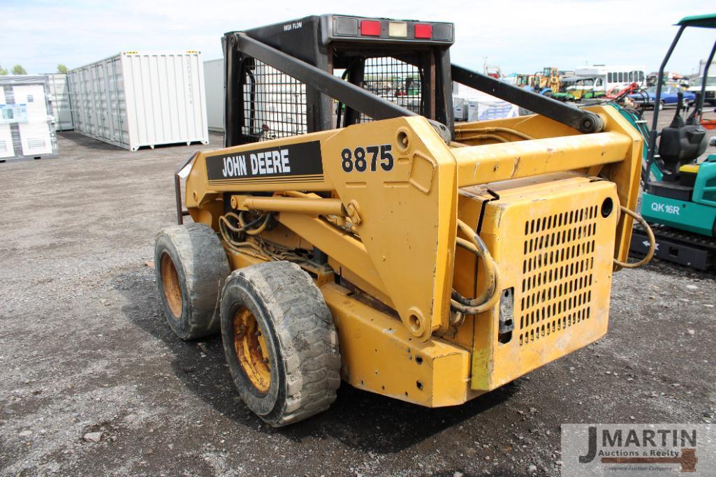 JD 8875 skid loader