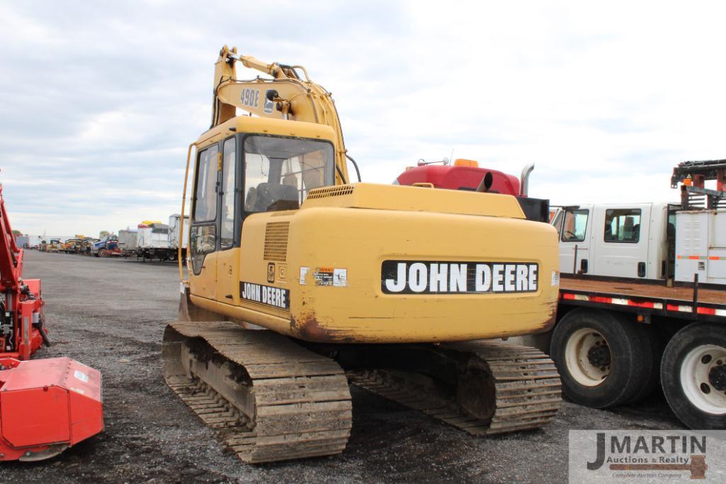 JD 490E excavator