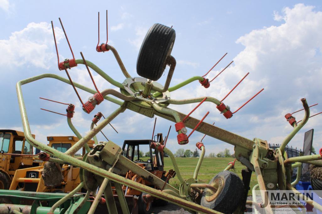 Claas 770 6 star tedder