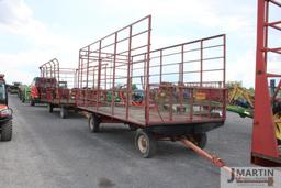 Pequea 8618 8.5'x 18' hay wagon