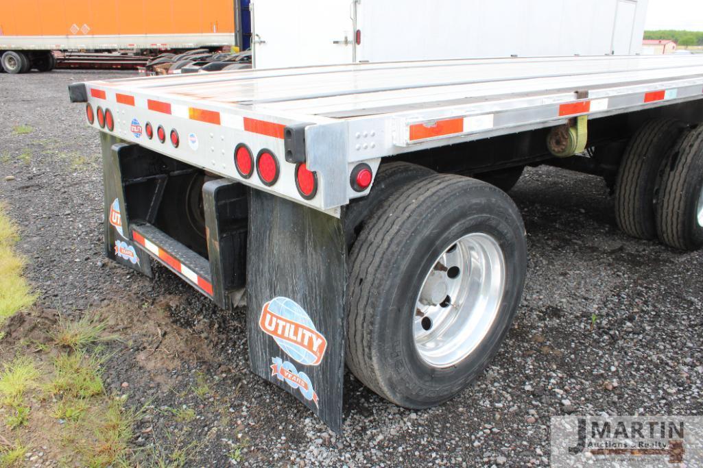 2019 Utility 48'x 102" flat bed trailer