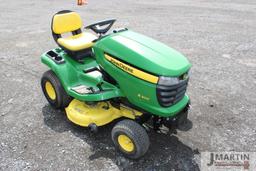 JD X300 riding mower