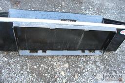 Swict...66" skid mount material bucket...