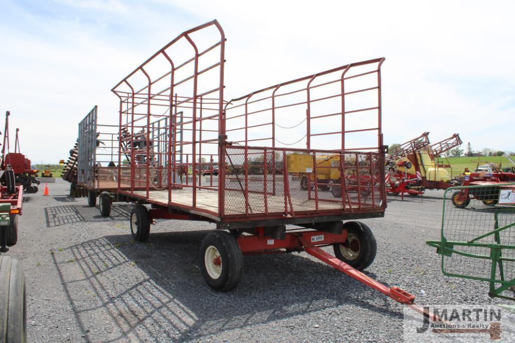 H&S 9'x18' hay wagon