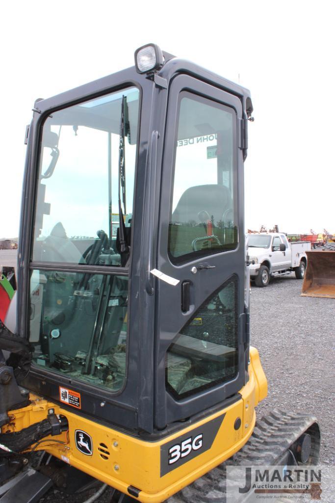 2023 JD 35G mini excavator