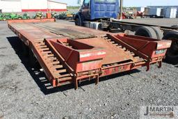 1998 Talbert 19' trailer