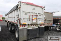 1998 East 40' frameless dump trailer