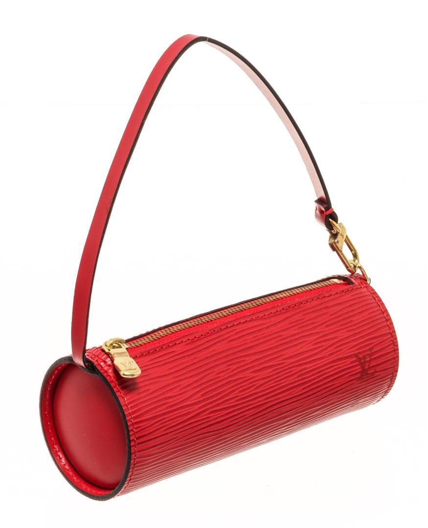 Louis Vuitton Red Epi Leather Mini Papillon