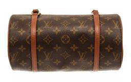 Louis Vuitton Brown Monogram Canvas Papillon 26 Shoulder Bag