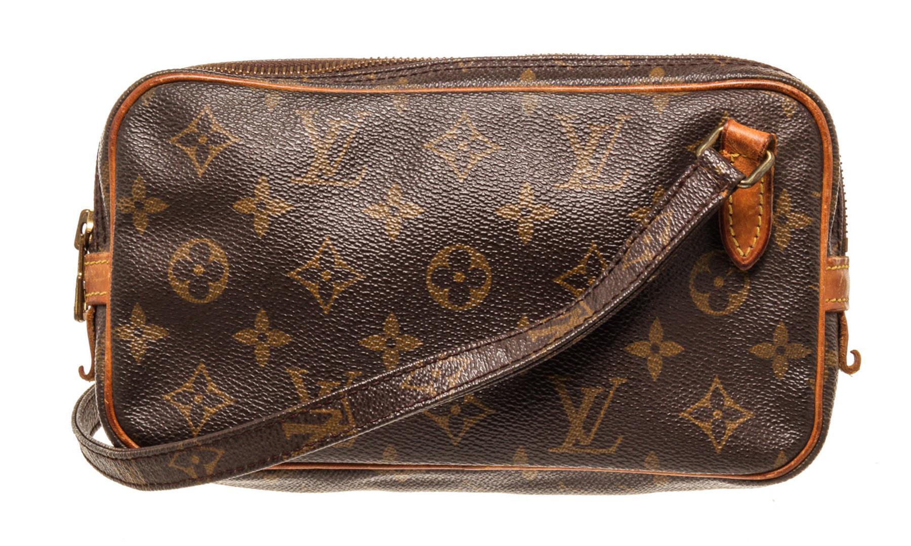 Louis Vuitton Brown Monogram Canvas Marly Bandouliere Crossbody Bag