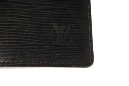 Louis Vuitton Black Epi Leather Brazza Wallet