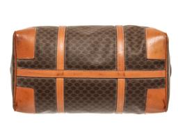 Celine Brown Macadam Boston Bag