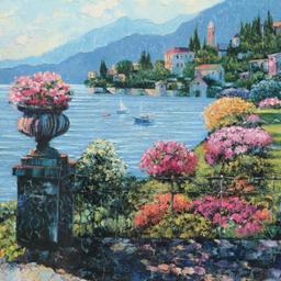 Varenna Morning by Behrens (1933-2014)