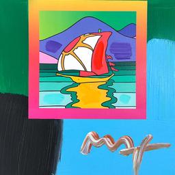 Sail East by Peter Max