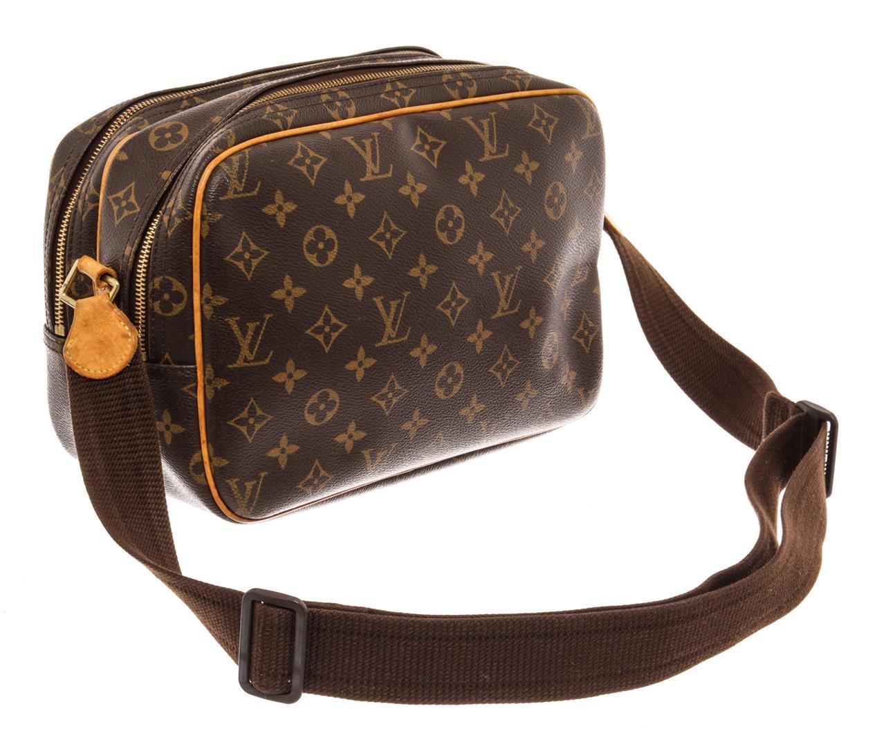 Louis Vuitton Brown Monogram Canvas Reporter PM Messenger Bag