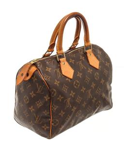 Louis Vuitton Brown Monogram Speedy 25 Satchel Bag